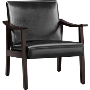 Yaheetech Butaca de Salón Tapizado en PU Sillón Individual…