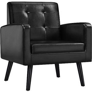 Yaheetech Sillón Relax, Sofa Individual Grande con Patas Ma…