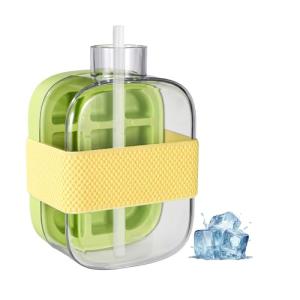 Lyreh Vaso para Hielo 2 en 1, Portátil con Cubitera Botella…