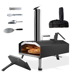 Horno de Pizza 12 Pulgadas: KitchenBoss Horno Leña de Pizza…