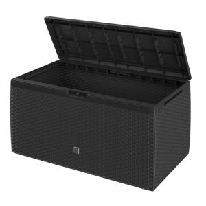 Casaria® Arcón Jardín Exterior Baúl Almacenaje 290L con 6 R…