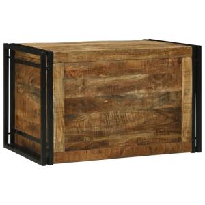 vidaXL Caja de Almacenamiento 80x50x50 cm de Madera Sólida…