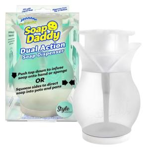 Scrub Daddy Soap Daddy Dispensador Jabon Dosificador, Botel…