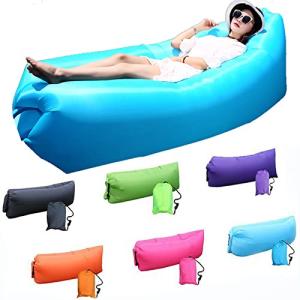 DERJLY Sofa Hinchable - Inflable Sofá Tumbona de Aire a Pru…