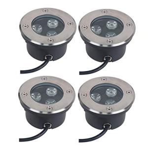 OrbitCob® Focos LED Empotrados para Suelo Exterior 3W Ultra…