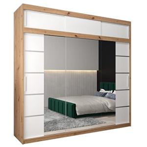 ABIKSMEBLE Verona 4 250 Armario 2 Puertas Correderas para D…