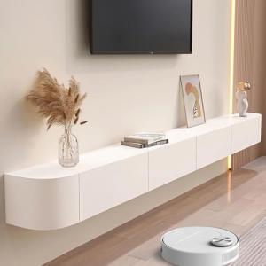 FGNIXLN Mueble TV, Ancho de 160 cm, Mueble TV Suspendido,Mu…