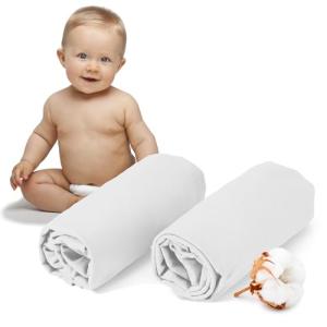Dreamzie - Juego de 2 Sabanas Cuna 60x120/70x140 Algodon Aj…