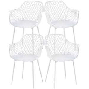 buybyroom Sillas de Comedor, Sillas de Cocina Pack 4 con Re…