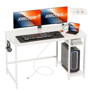 JOISCOPE Escritorio Ordenador con Puerto de Carga USB y Tip…