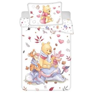 Jerry Fabrics - Juego de cama de bebé Winnie the Pooh, fund…