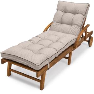 Spatium Cojín para Tumbona de Jardín, 100% Desenfundable, I…