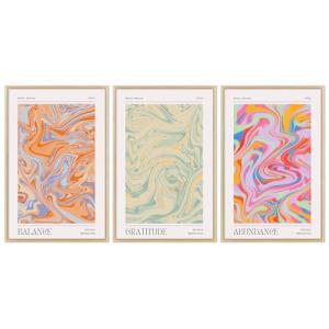 JINZUNRUI Aura - Juego de 3 pósteres de Aesthetic Room Deco…