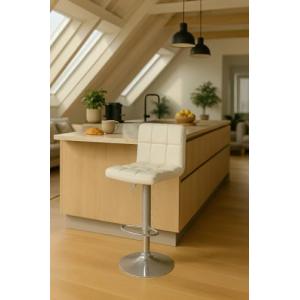 Regalos Miguel - Taburetes Cocina - Taburete Casper - Blanco