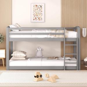 HYUB Litera 90 x 200 cm con escalera y protección anticaída…