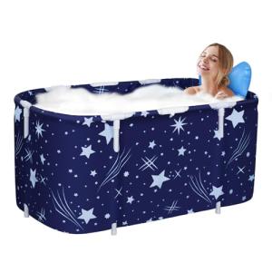 Bañera Plegable para Adultos y Niños Bañera Familiar Portat…