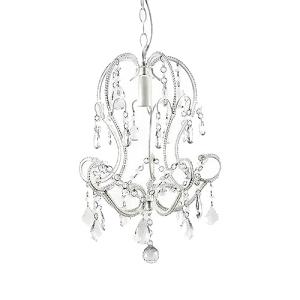 LOLAhome Lámpara de techo chandelier de cristal acrílico bl…