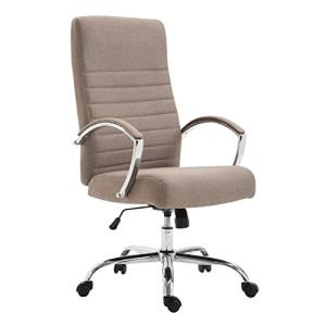 CLP Silla de Oficina ergonómica Valais con tapizado de Tela…