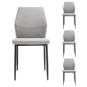 Homely – Pack 4 sillas de Comedor Bay | Diseño Moderno | Si…