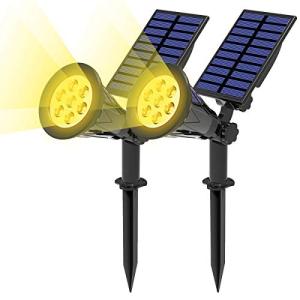 T-SUN Foco Solar, Lámparas Solar Luces Exterior 7LED Luz de…