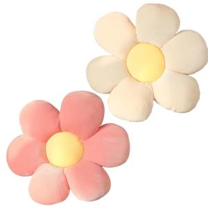 LIUYIDM 2 Piezas Cojines de Flores, 40x40cm Cojín de Asient…