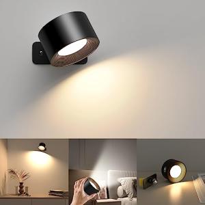Lámpara de Pared LED Para Interior 3 Niveles de Brillo 3 Mo…