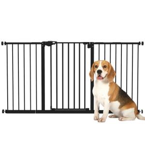 PawHut Barrera de Seguridad Extensible para Puertas y Escal…