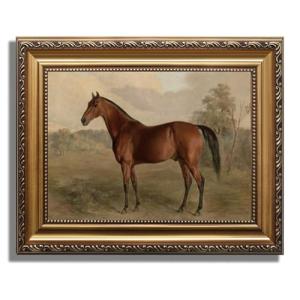 JOFANG Arte de pared enmarcado vintage, lienzo de caballo p…
