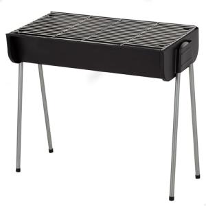 AKTIVE 63169 Barbacoa de carbón, De Acero, Medidas 60x30x55…