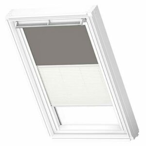 Cortinas de oscurecimiento DÚO VELUX para SK06, Gris con gu…