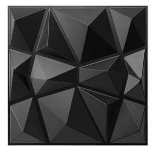 Art3d 33 piezas Paneles de pared 3D diamante 30 x 30 cm, PV…