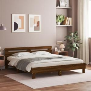 Festnight Marco de Cama 160 x 200 cm con Cabecero Estructur…
