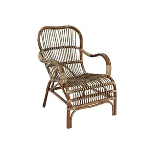 MIMBRE NATURAL Silla Breeze - Ratan Marron Antiguo (68×80×8…