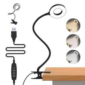 OLVEX - Lampara LED 3 Tonos y 10 Niveles de Brillo - Flexo…