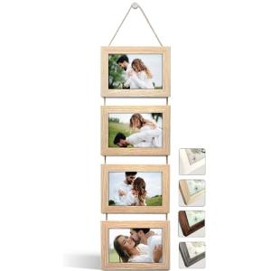 NEOWS Portafotos Múltiple Decorativo para Colgar en Pared -…