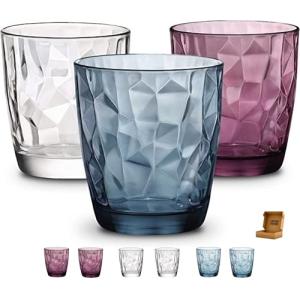 6 Vasos Diamond - Envio 24h - Perfecto para uso en Casa, Re…