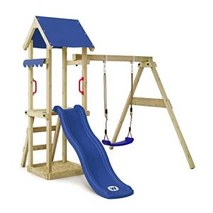 WICKEY Parque Infantil para trepar TinyWave con Columpio y…