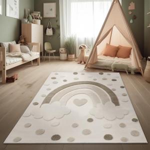 Paco Home Alfombra Infantil Moderna Alfombra de Juego Habit…