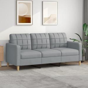 Festnight Sofá de 3 Plazas para Salón, Sofá Chaise Longue M…