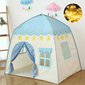 Tienda para Niños,con Luces de Estrellas Castillo,Carpa par…