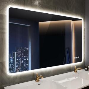 STARLEAD Espejo-Baño-con-Luz 100x70cm con Bluetooth, Antiva…