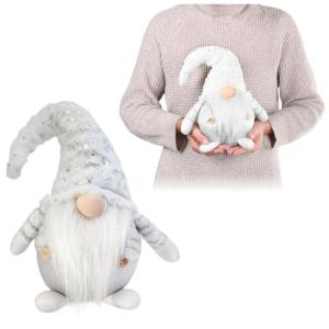 com-four® Gnomo navideño Premium tamaño L - Decoración navi…