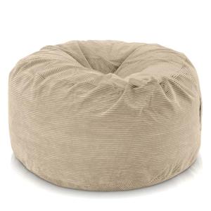 Aiire Puff Gigante de Pana 120x50 cm - Modelos de Puf Salon…