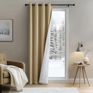 MIULEE Cortinas Opacas Termicas Aislantes Frio y Calor, 1 P…