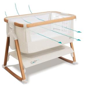 Tutti Bambini CoZee® Air Moisés y Cuna Colecho Bebé - Cama…