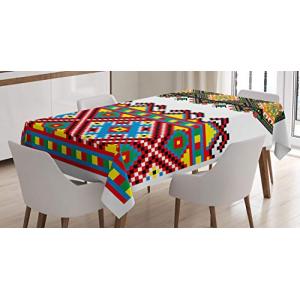 ABAKUHAUS Étnico Mantele, Ornamento Retro de Ucrania, Estam…