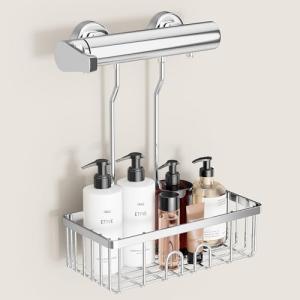 Cesta de ducha colgante, no requiere taladrar, guardar cham…