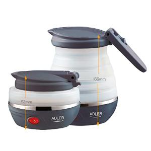 Adler AD1279 Hervidor de Agua Eléctrico Plegable, Resistenc…