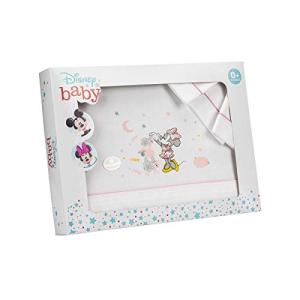 Interbaby Mn006-12 Disney - Baby, Sábanas Mini, Blanco, Cun…