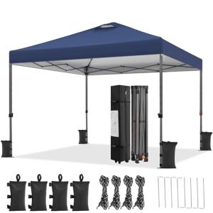 Yaheetech Carpa Plegable 3x3M Altura Ajustable 262-282cm Ce…